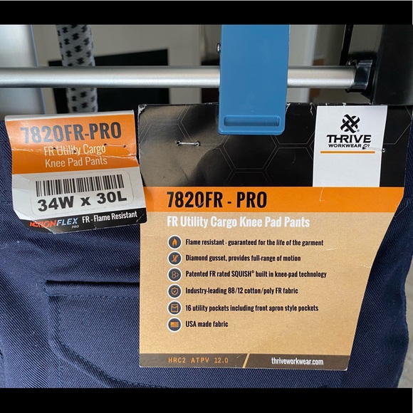 Thrive Pants Thrive Flame Resistant Pants W Built In Knee Pads